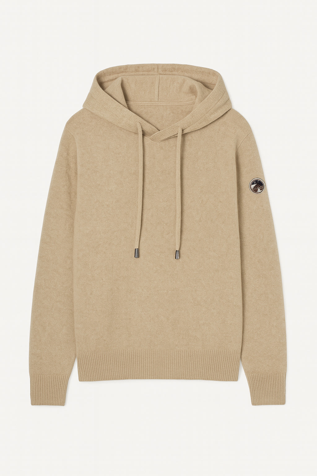Cashmere Hoodie Khaki