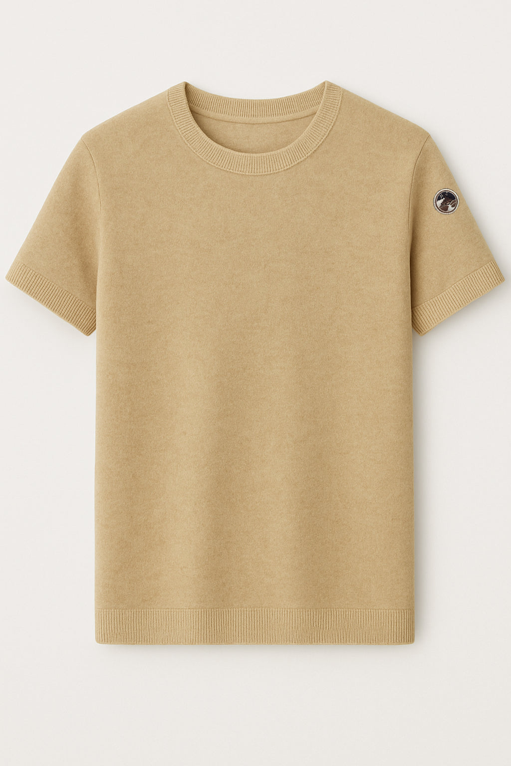 Cashmere T-Shirt Khaki