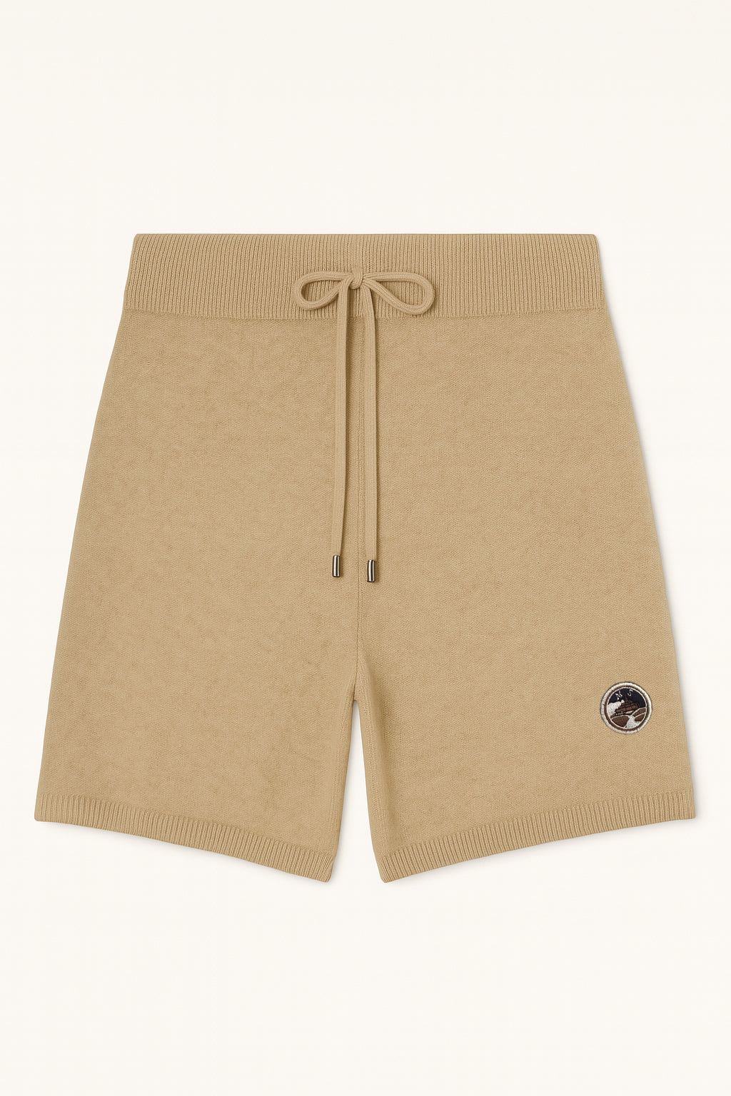 Cashmere Shorts Khaki
