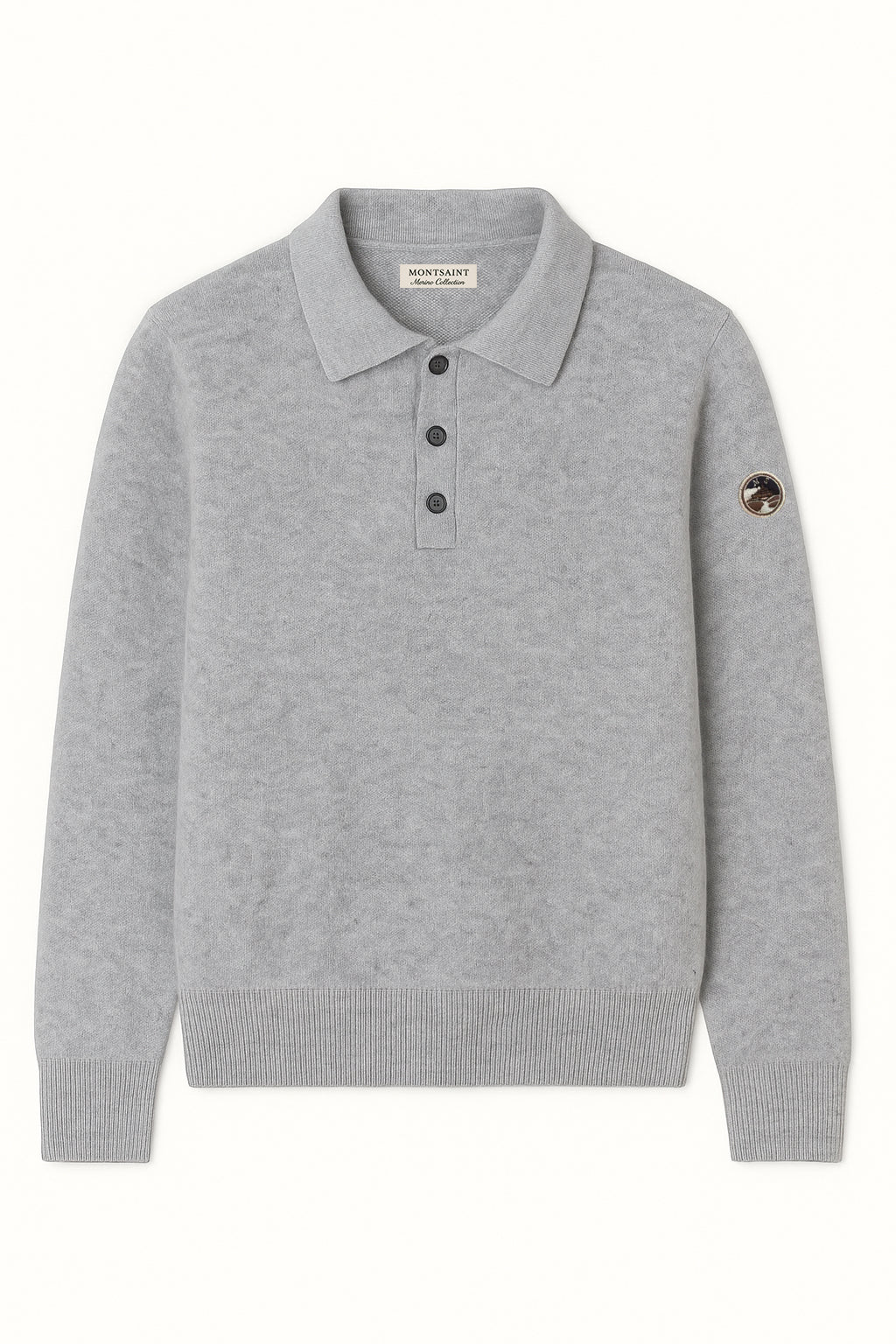 Marino Polo Shirt Light Gray