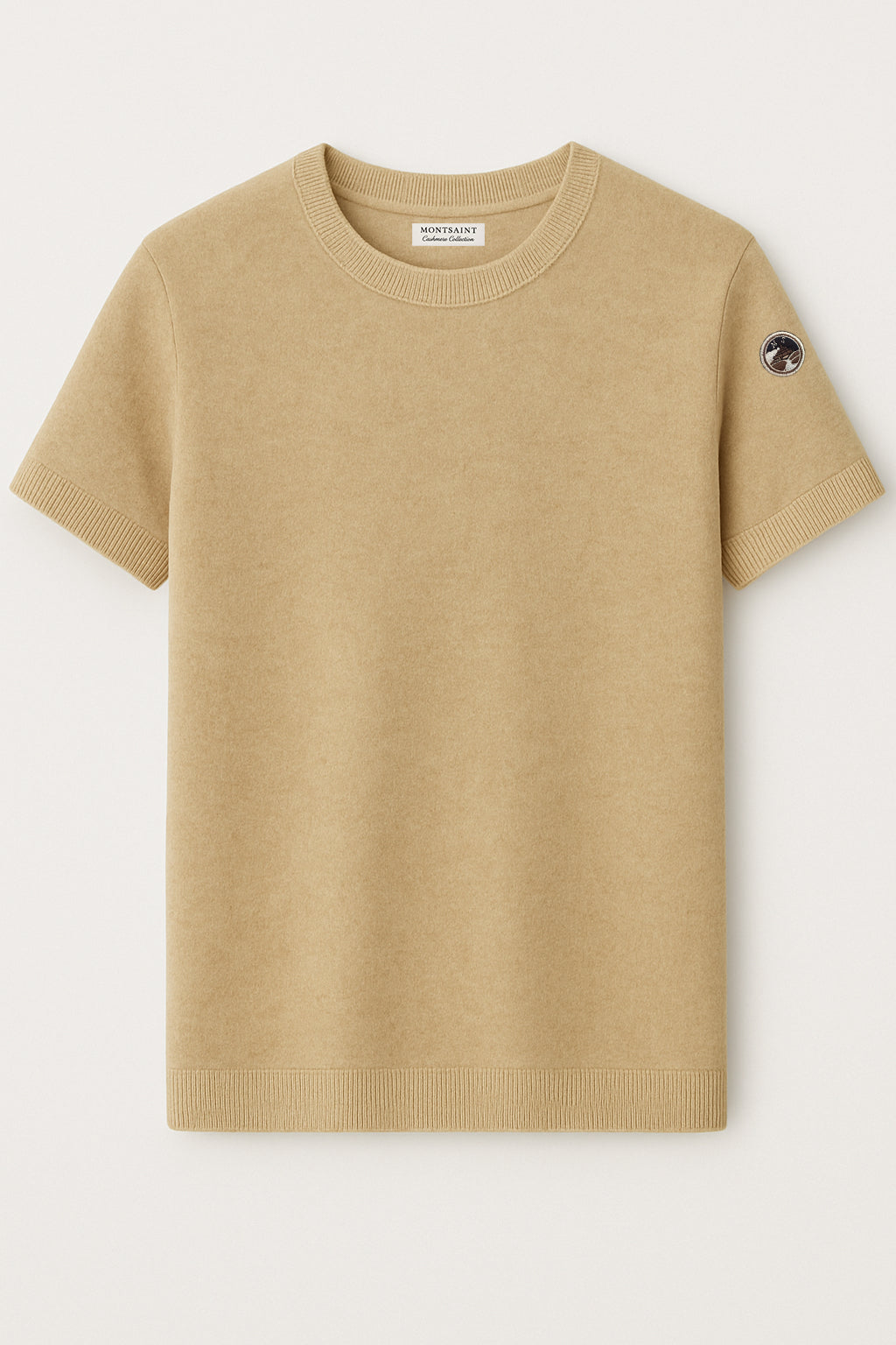 Cashmere T-Shirt Khaki