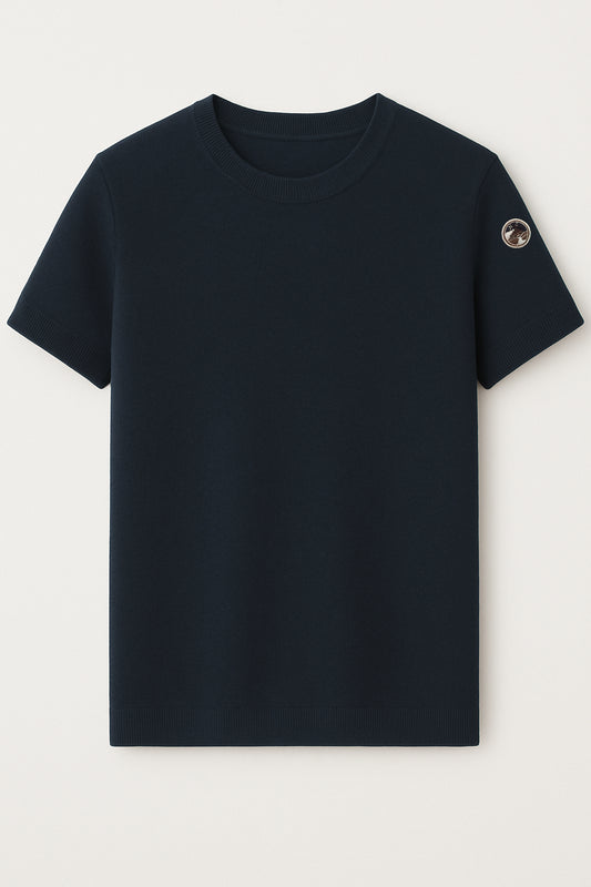Cashmere T-Shirt Navy