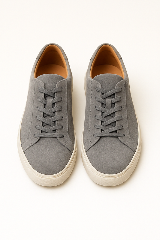 Suede Sneaker Light Gray