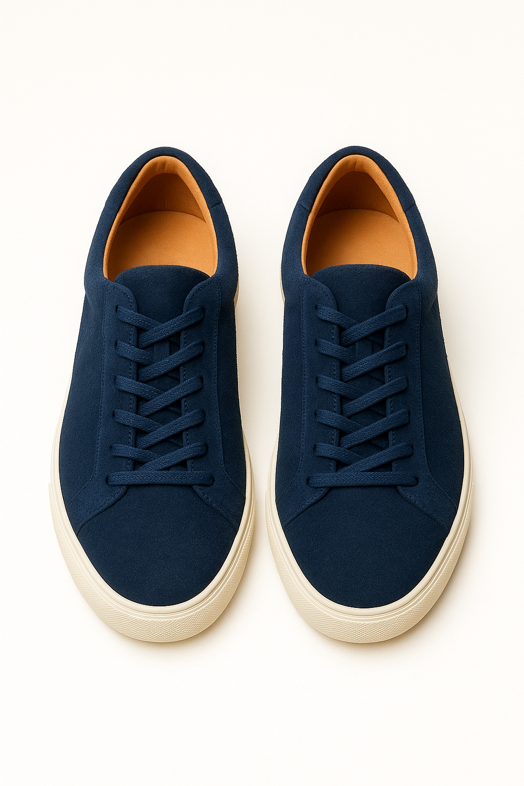 Suede Sneakers Navy Blue