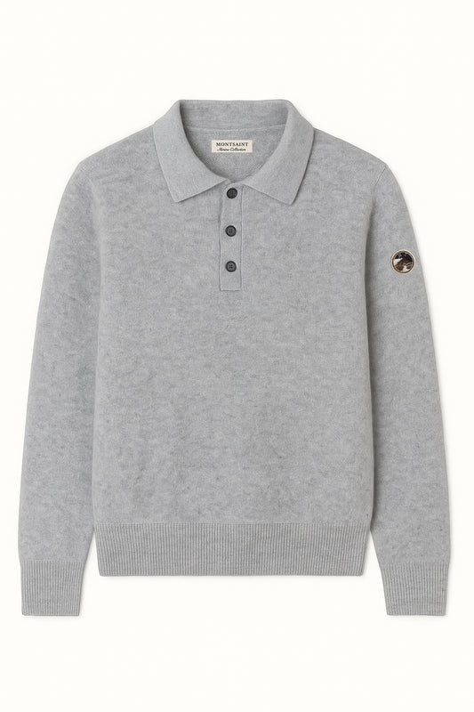Marino Polo Shirt Light Gray