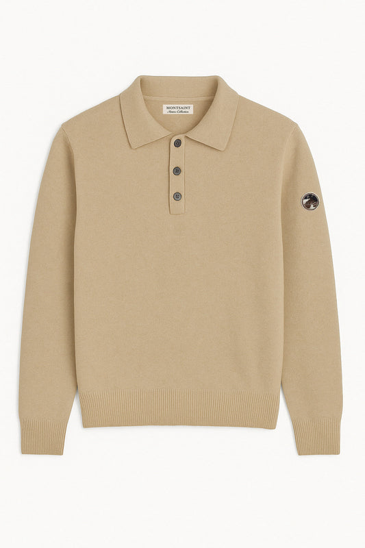 Marino Polo Shirt Khaki