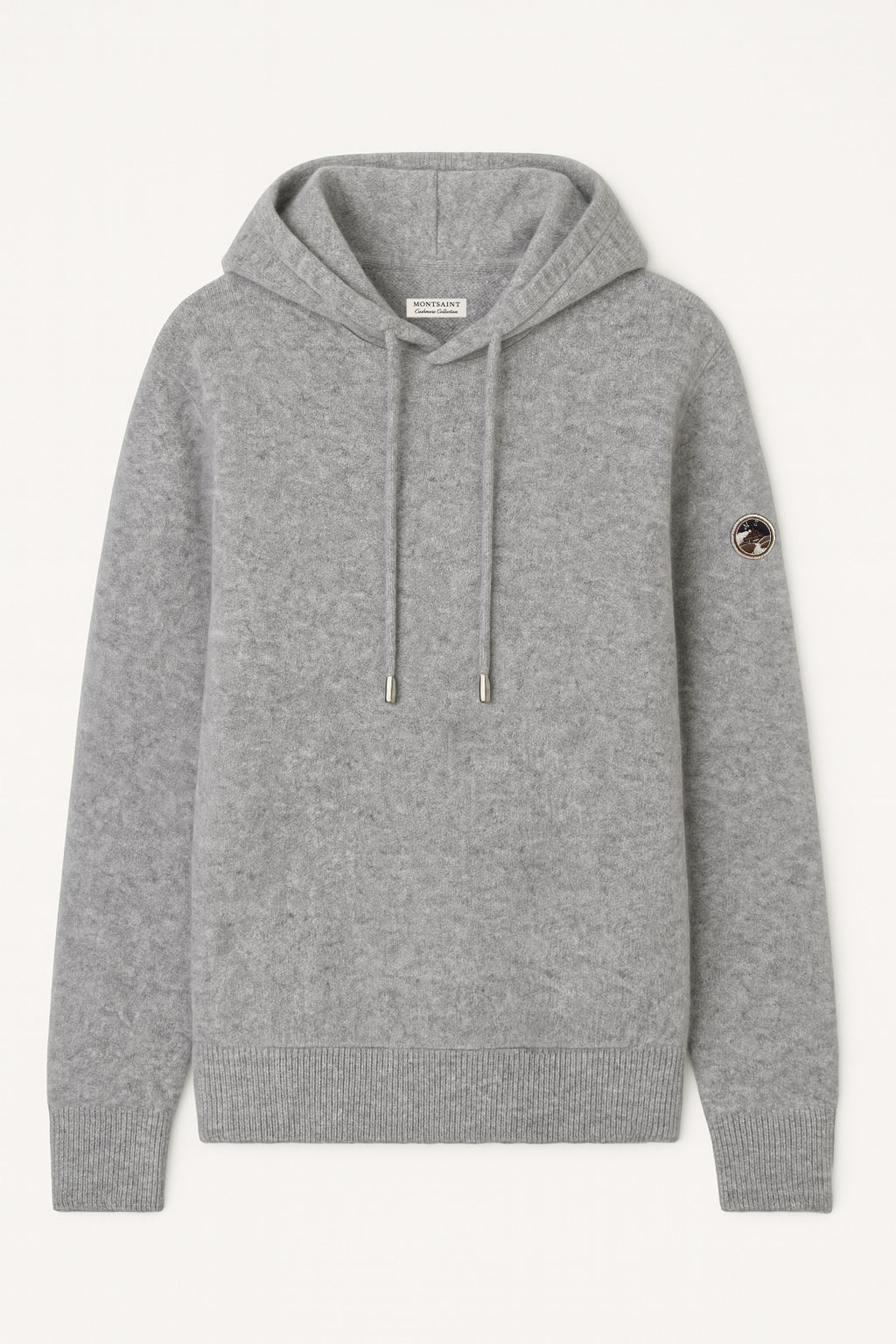 Cashmere Hoodie Light Gray